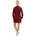 DF Pointsettia Women s Long Sleeve Casual Dress View2