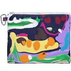 Mushroom,s Life Spin 1 2 Canvas Cosmetic Bag (xxxl) by bestdesignintheworld