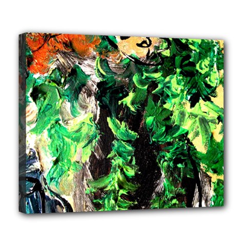 Plants 1 1 Deluxe Canvas 24  X 20  (stretched) by bestdesignintheworld