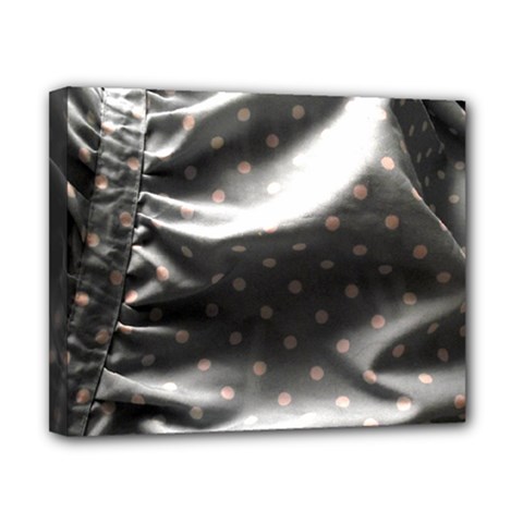 Polka Dots 1 2 Canvas 10  X 8  (stretched) by bestdesignintheworld