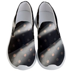 Polka Dots 1 1 Men s Lightweight Slip Ons by bestdesignintheworld