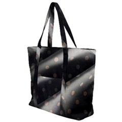 Polka Dots 1 1 Zip Up Canvas Bag by bestdesignintheworld