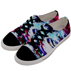 Funny House 1 1 Men s Low Top Canvas Sneakers by bestdesignintheworld