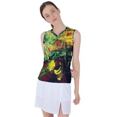 Revelation 1 2 Women s Sleeveless Sports Top by bestdesignintheworld