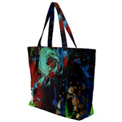 Night 1 2 Zip Up Canvas Bag by bestdesignintheworld