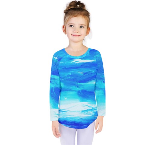 Sky 1 1 Kids  Long Sleeve Tee by bestdesignintheworld