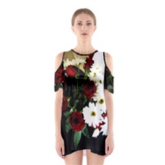 Roses 1 2 Shoulder Cutout One Piece Dress by bestdesignintheworld