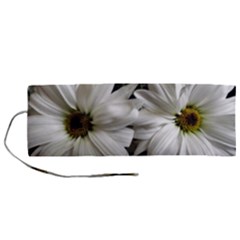 Daisies Roll Up Canvas Pencil Holder (m) by bestdesignintheworld