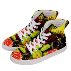 Flowers 1 1 Men s Hi-top Skate Sneakers by bestdesignintheworld