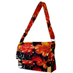 Flowers In A Vase 1 2 Full Print Messenger Bag (s) by bestdesignintheworld