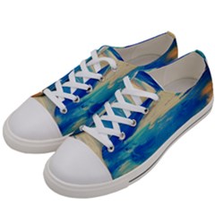 Skydiving 1 1 Women s Low Top Canvas Sneakers by bestdesignintheworld