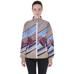 Balboa 1 2 Women s High Neck Windbreaker by bestdesignintheworld