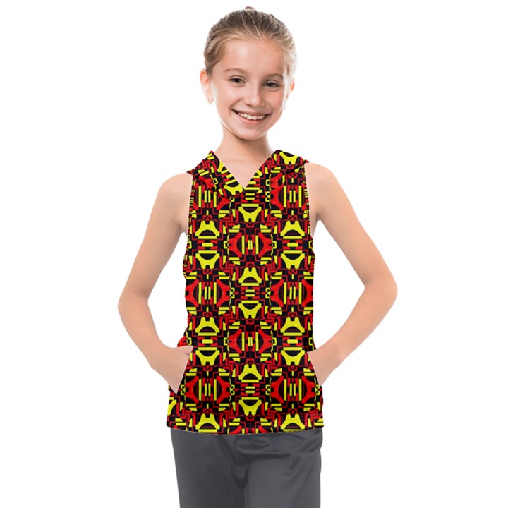 RBY-C-1-6 Kids  Sleeveless Hoodie