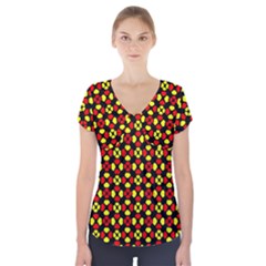 RBY-C-2-1 Short Sleeve Front Detail Top