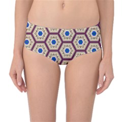 Tiriddo Mid-Waist Bikini Bottoms