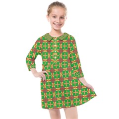 Yasawa Kids  Quarter Sleeve Shirt Dress by deformigo