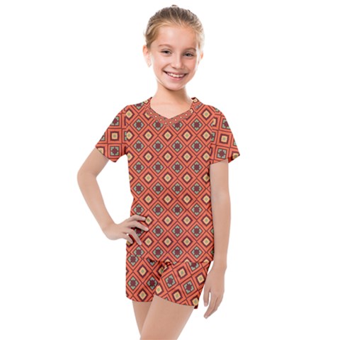 Dragonfly Kids  Mesh Tee And Shorts Set by deformigo