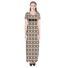 Esperanto Short Sleeve Maxi Dress by deformigo