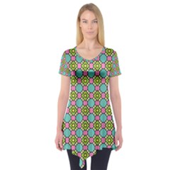 Forio Short Sleeve Tunic  by deformigo