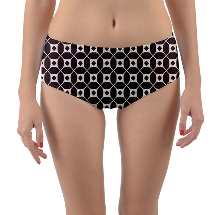 Talami Reversible Mid-Waist Bikini Bottoms