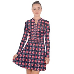 Maria Mai Long Sleeve Panel Dress