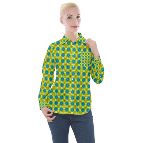 Bisento Women s Long Sleeve Pocket Shirt by deformigo