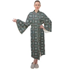 Sotira Maxi Velour Kimono