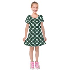 Aronido Kids  Short Sleeve Velvet Dress by deformigo