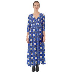 Mathiveri Button Up Boho Maxi Dress by deformigo