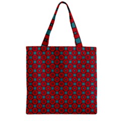 Nukanamo Zipper Grocery Tote Bag by deformigo