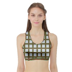 Tonara Sports Bra With Border by deformigo