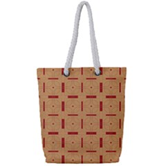 Tangra Full Print Rope Handle Tote (small)