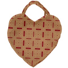 Tangra Giant Heart Shaped Tote by deformigo