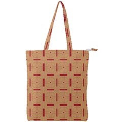 Tangra Double Zip Up Tote Bag