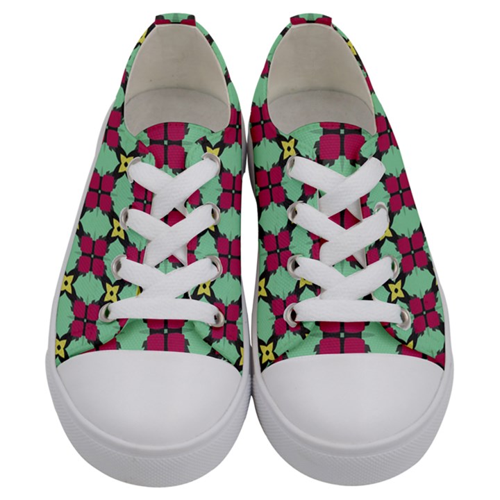 Nuria Kids  Low Top Canvas Sneakers