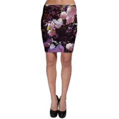Purple Snowballs Bodycon Skirt
