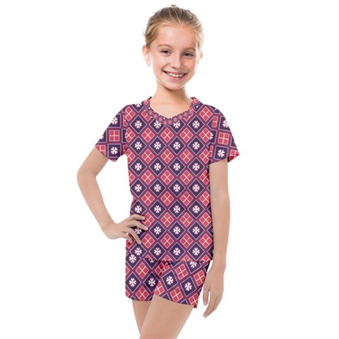 Alotia Kids  Mesh Tee And Shorts Set by deformigo