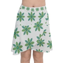 Reign Of Nature Chiffon Wrap Front Skirt