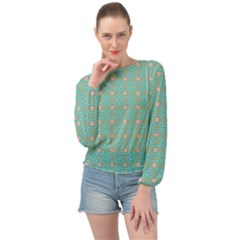 Baricetto Banded Bottom Chiffon Top