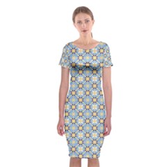 Altmeli Classic Short Sleeve Midi Dress by deformigo