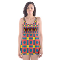 Senouras Skater Dress Swimsuit