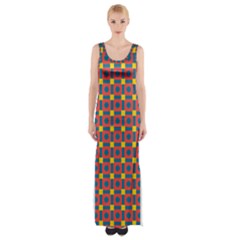 Senouras Thigh Split Maxi Dress