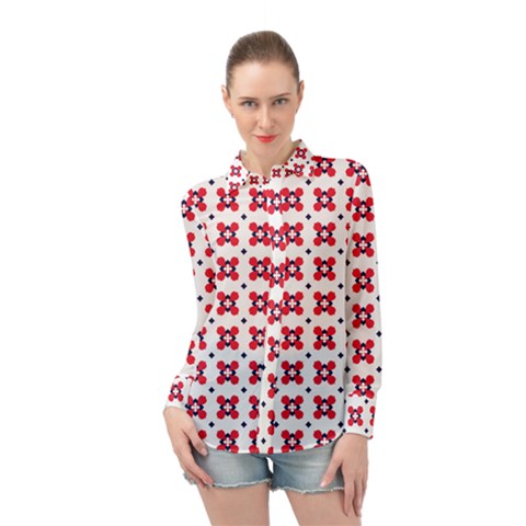 Farinoli Long Sleeve Chiffon Shirt by deformigo