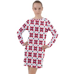 Farinoli Long Sleeve Hoodie Dress