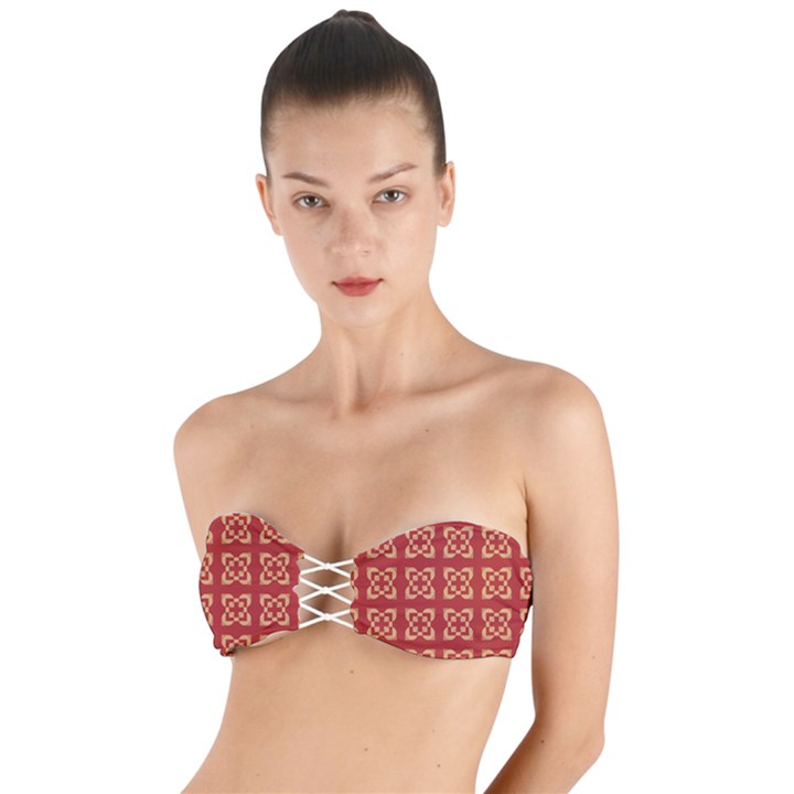 Nakanno Twist Bandeau Bikini Top