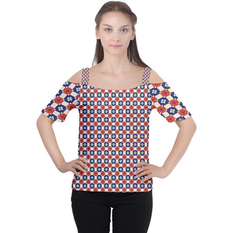 Dorizzia Cutout Shoulder Tee by deformigo