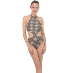 Lumnezia Halter Side Cut Swimsuit by deformigo