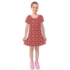 Savaneti Kids  Short Sleeve Velvet Dress by deformigo