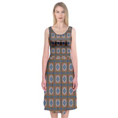 Cyprid Midi Sleeveless Dress by deformigo