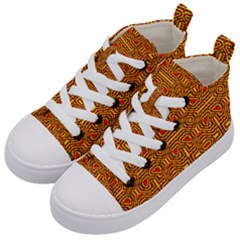 Rby-c-3-1 Kids  Mid-top Canvas Sneakers by ArtworkByPatrick